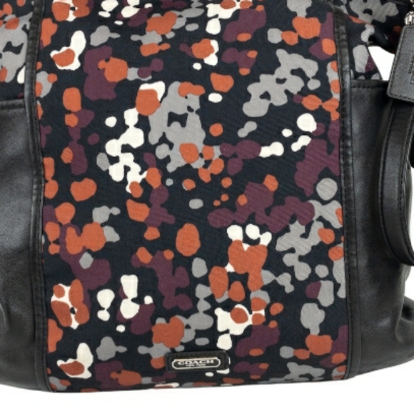 Coach Park Splatter Print Convertible Bag - Picture 2 of 13